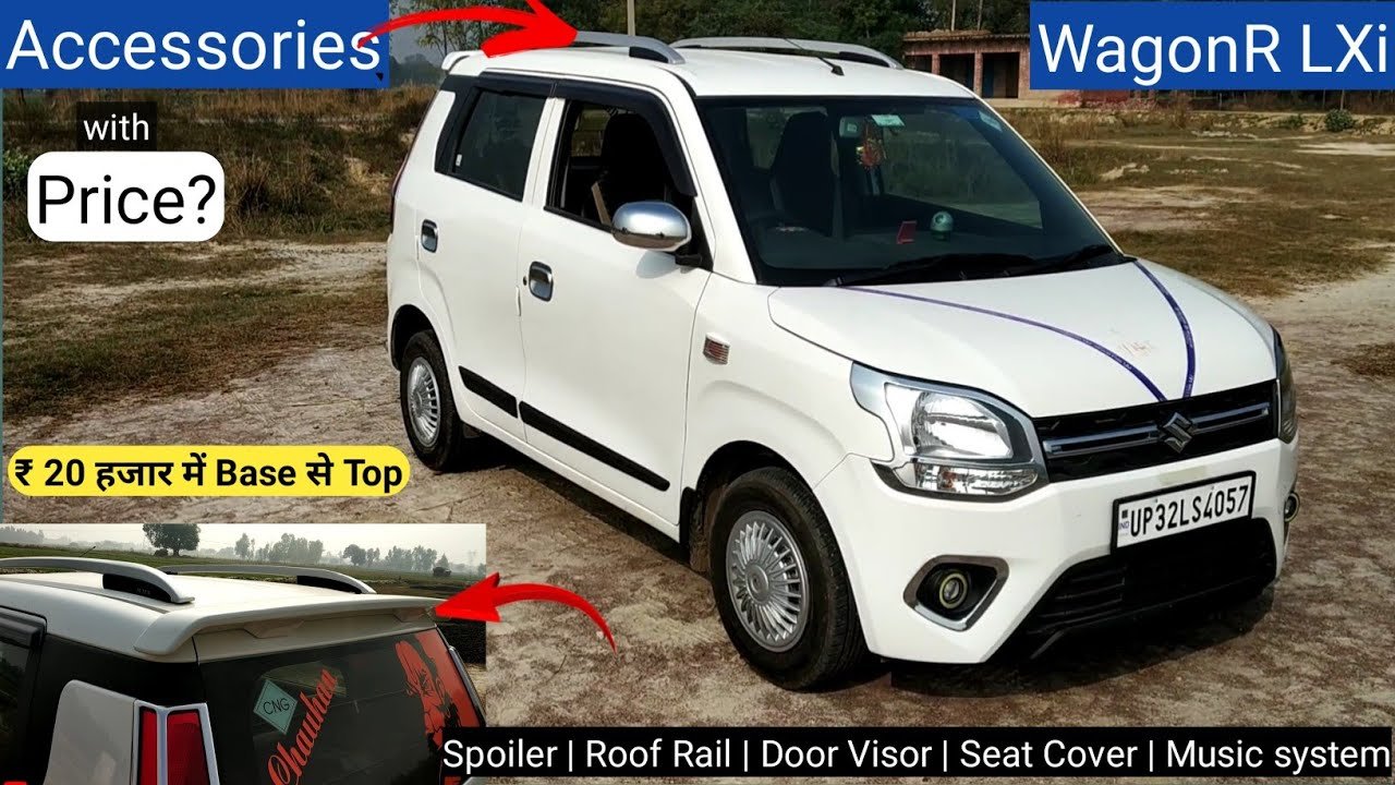 2020 Maruti Suzuki WagonR Accessories Price: Base to Top Model Upgrade under ₹20,000