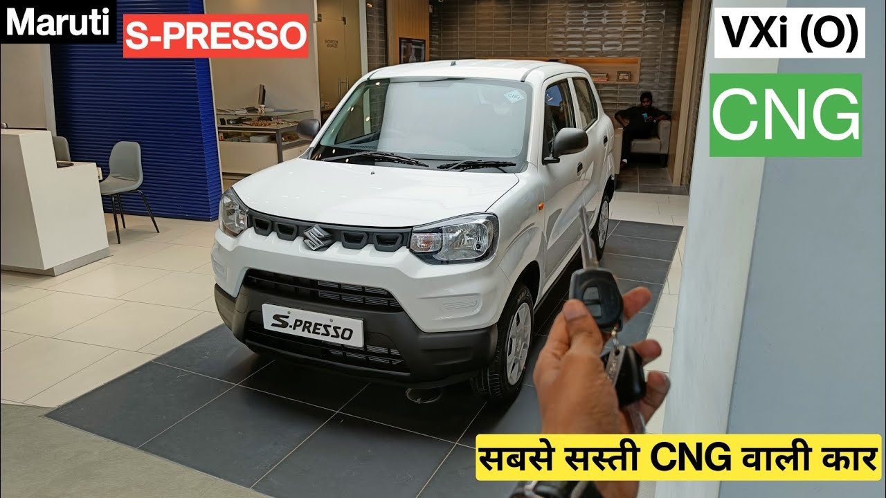 2021 Maruti Suzuki S-Presso VXi CNG Review: India's Most Affordable CNG Car Features and Price