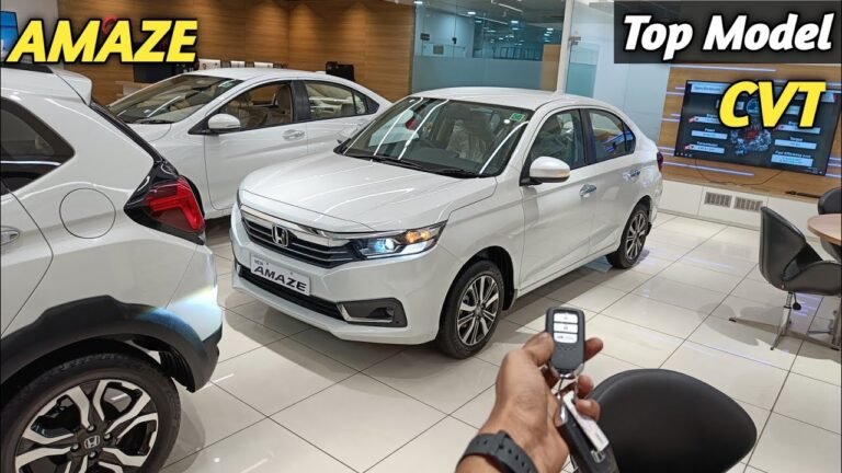 2022 Honda Amaze VX CVT: 4-Star Safety Rated Sedan for 9.35 Lakhs
