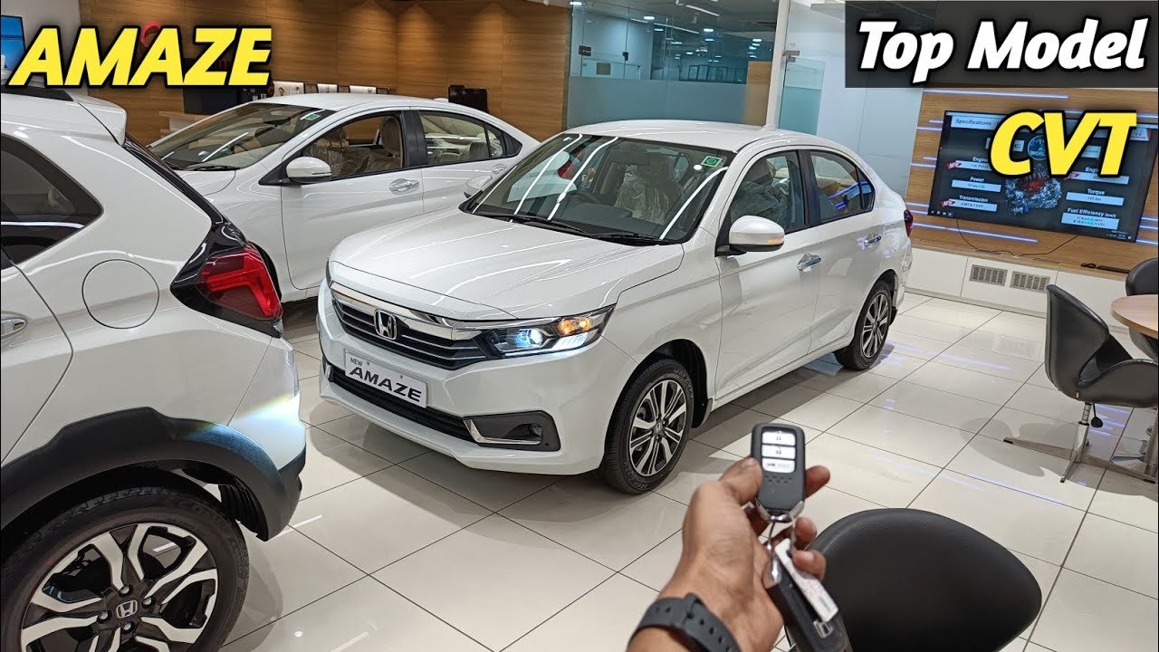 2022 Honda Amaze VX CVT: 4-Star Safety Rated Sedan for 9.35 Lakhs