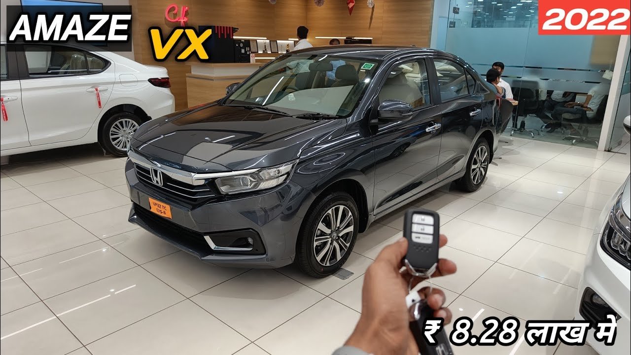 2022 Honda Amaze VX Petrol: Features, Price, and Safety - Starting at ₹8.28 Lakh