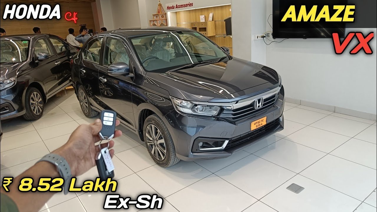 2022 Honda Amaze VX Top Model Review: Price and Features