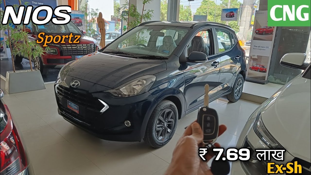 2022 Hyundai Grand i10 Nios Sportz CNG Review: Best CNG Car Under 8 Lakhs