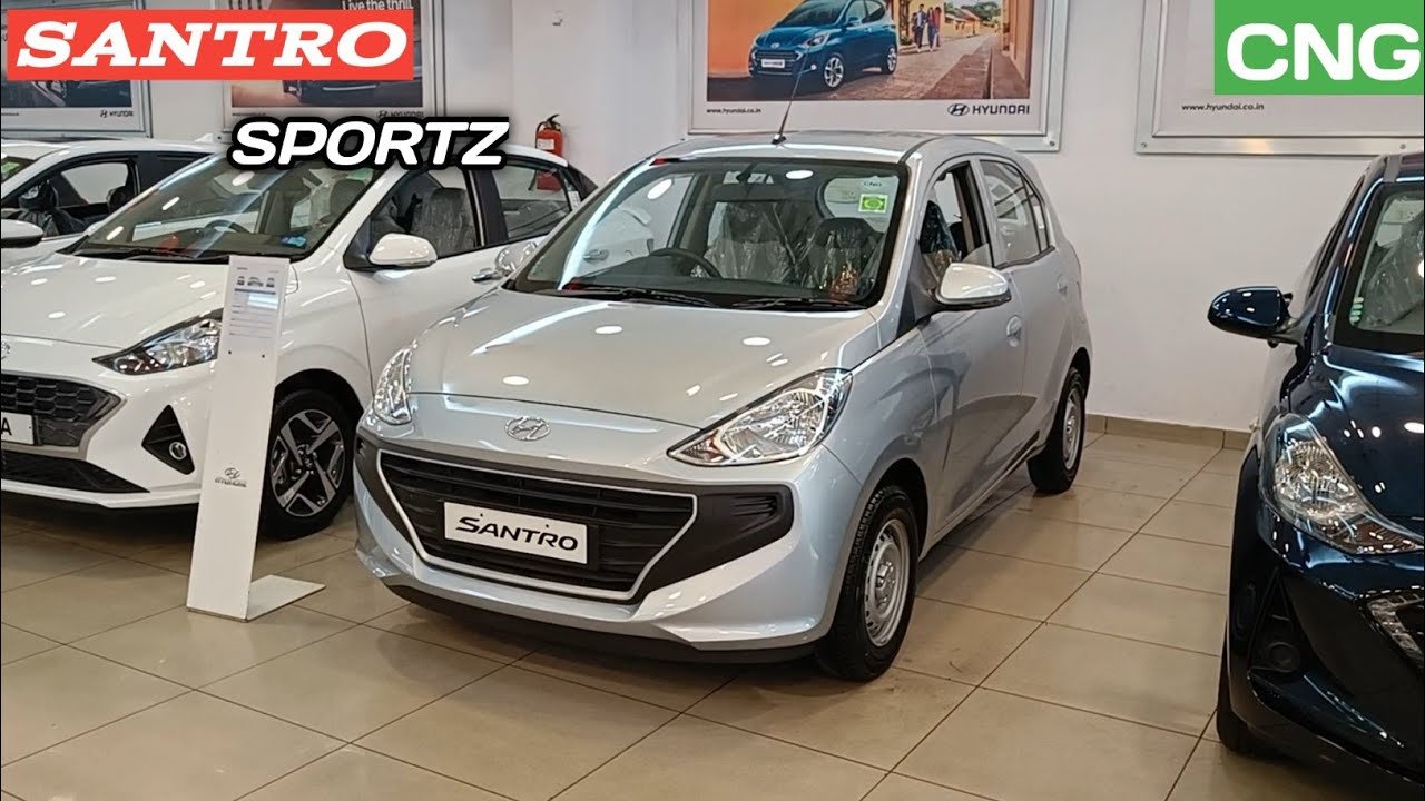 2022 Hyundai Santro Sportz CNG: Price, Features, and Interior Review