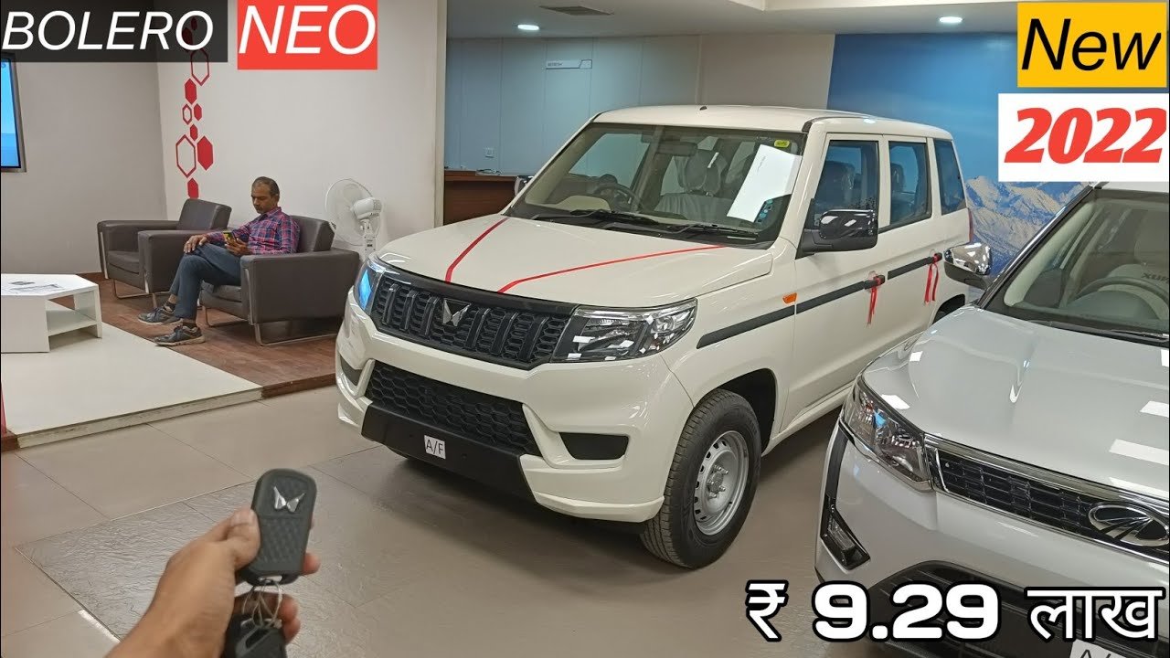 2022 Mahindra Bolero Neo Base Model: Best 7-Seater SUV Under 9.29 Lakh
