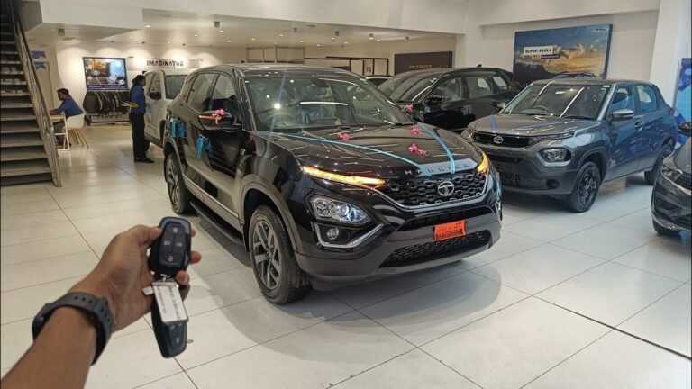 2022 Tata Harrier Dark Edition: Features and Review of the Black Beast SUV
