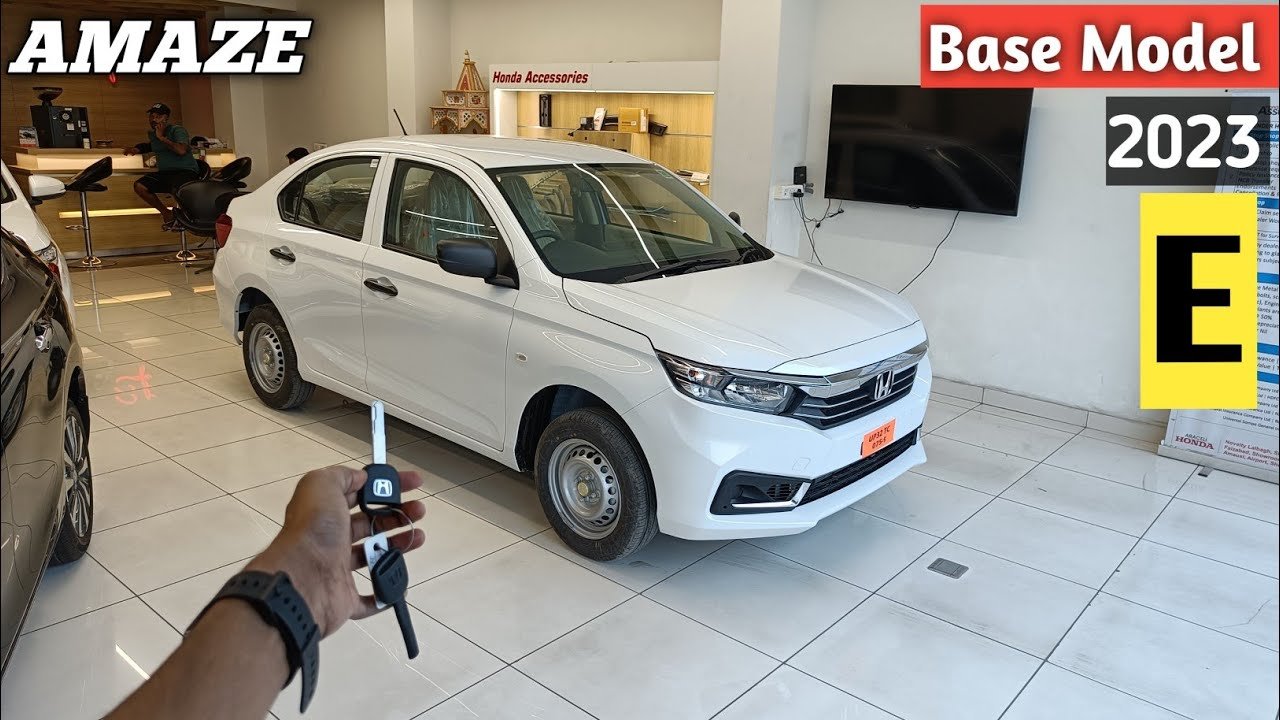 2023 Honda Amaze Base Model Review: Features and Price Details