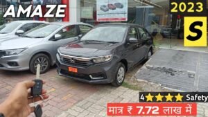2023 Honda Amaze S Mid Variant Review: Price, Features, and 4-Star Safety Rating