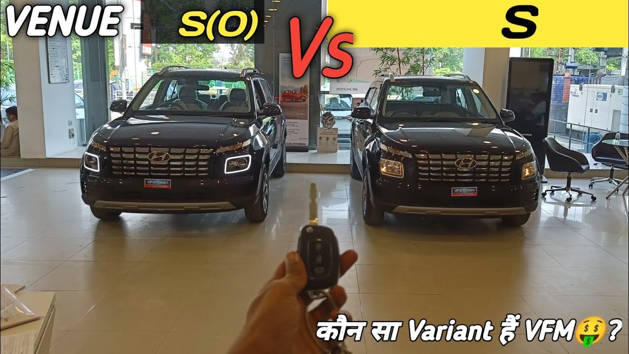 2023 Hyundai Venue S(O) vs S Variant Comparison: Which is Best Value for Money?