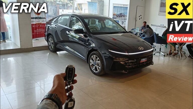 2023 Hyundai Verna SX iVT Review: 5-Star Safety Rated Premium Sedan Features and Performance