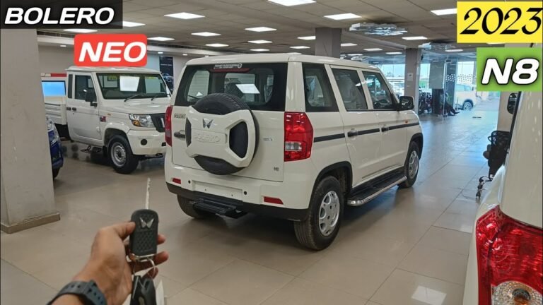 2023 Mahindra Bolero Neo N8: Best 7-Seater SUV Under 10 Lakhs