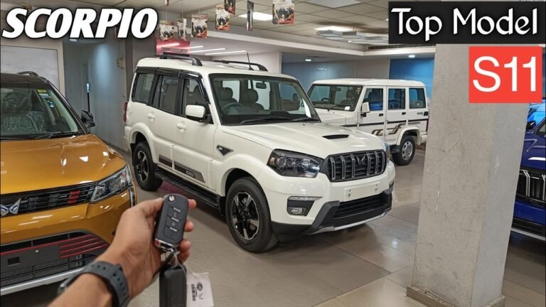 2023 Mahindra Scorpio Classic S11 Top Model: Features and Price at 16.14 Lakhs