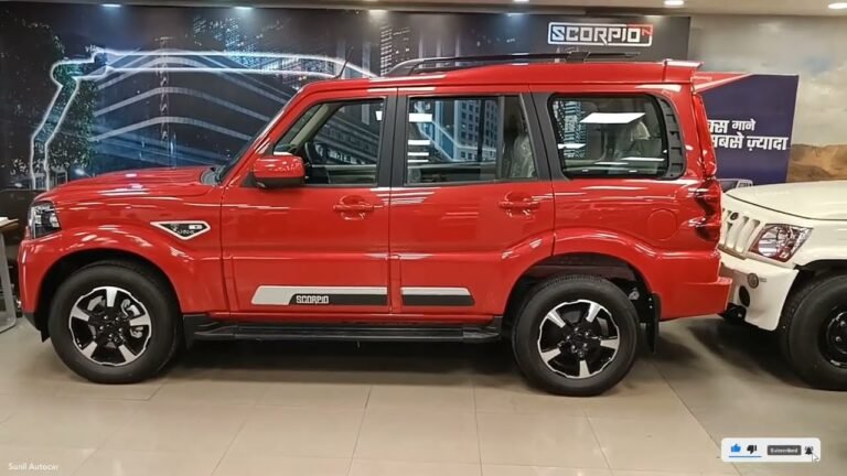 2023 Mahindra Scorpio Classic Top Model Review: Price, Features, and Muscular SUV Design