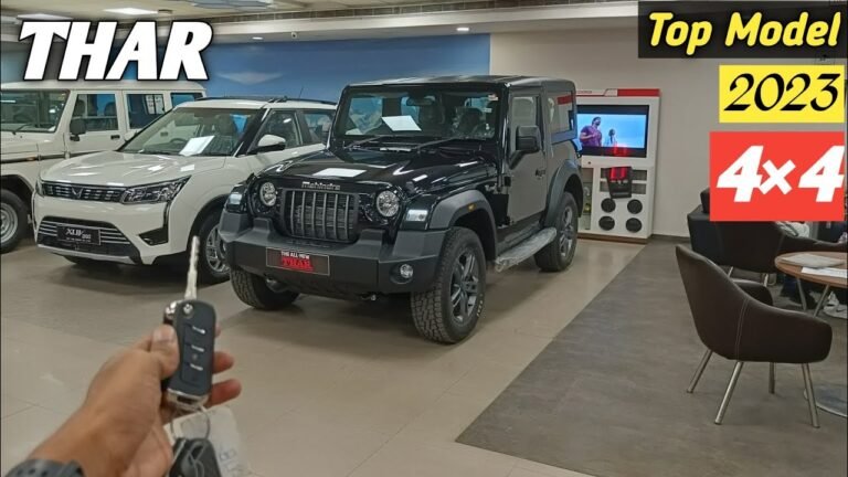 2023 Mahindra Thar 4×4 Review: Features and Performance of India’s Favorite SUV