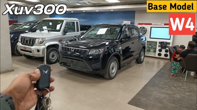2023 Mahindra XUV300 W4 Base Model: Price, Features, and Best Value Review