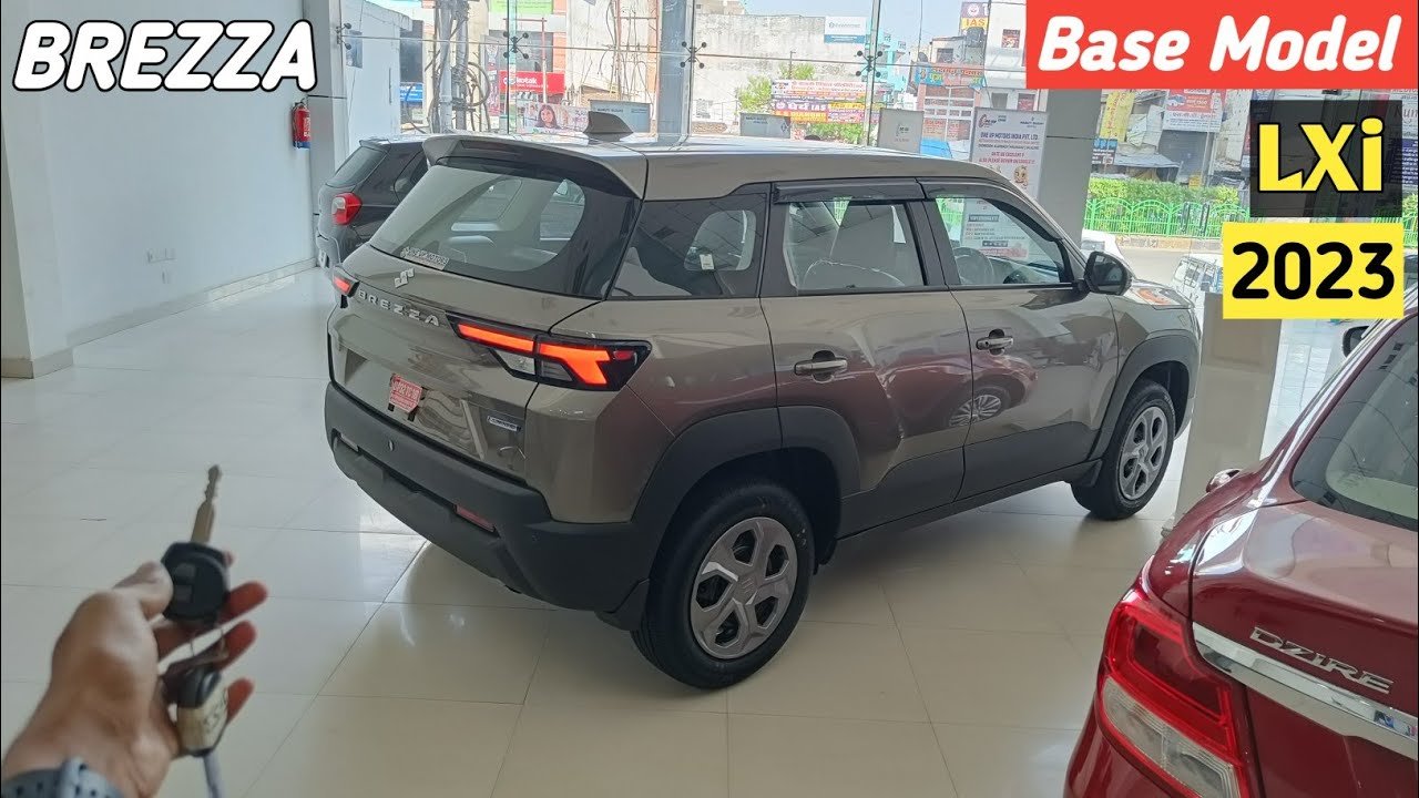 2023 Maruti Brezza LXi Base Model: Price, Features, and Detailed Review