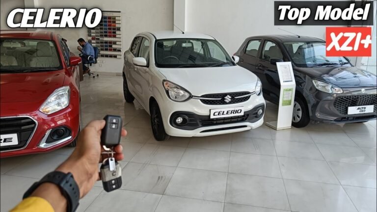 2023 Maruti Suzuki Celerio Top Model Review: Price, Features, and Mileage Details