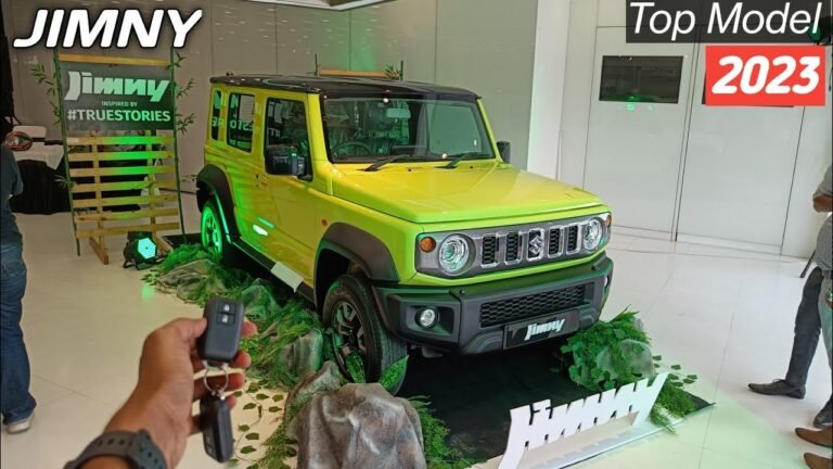 2023 Maruti Suzuki Jimny Top Model: Review, Features, and Price Starting at ₹12.74 Lakh