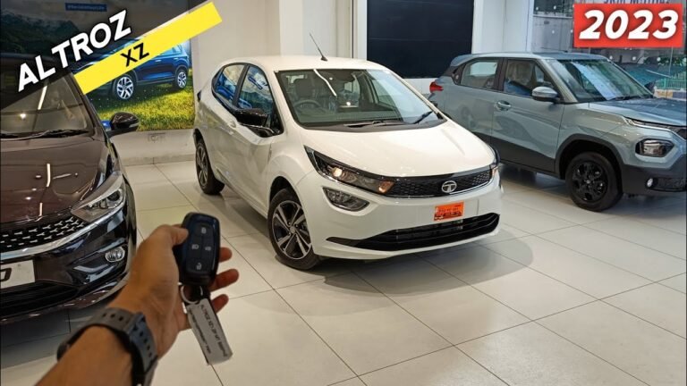 2023 Tata Altroz XZ Variant Review: Price, Features, and 5-Star Safety Rating Hatchback