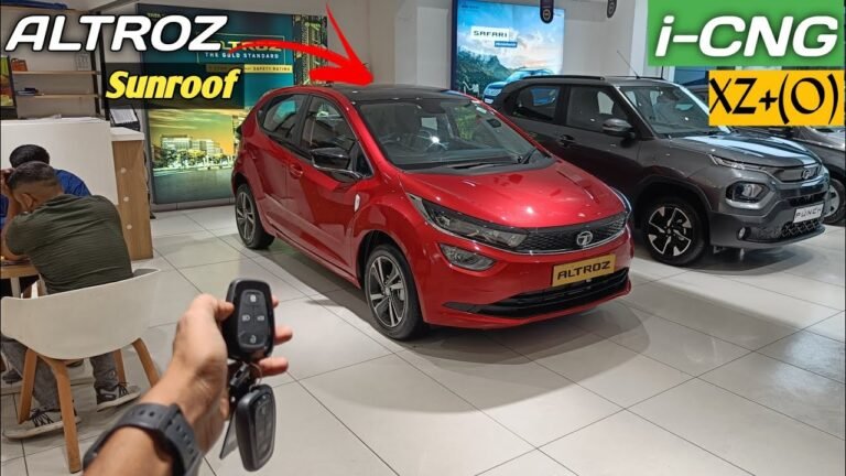 2023 Tata Altroz iCNG Review: New Sunroof and Features Explored