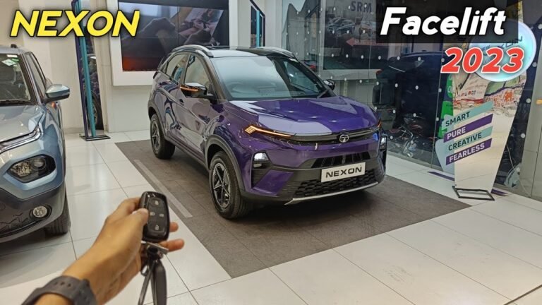 2023 Tata Nexon Facelift Review: New Features, Design, and Updates Explained