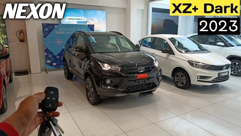 2023 Tata Nexon XZ+ Dark Edition: 5-Star Safety SUV for 10.79 Lakh