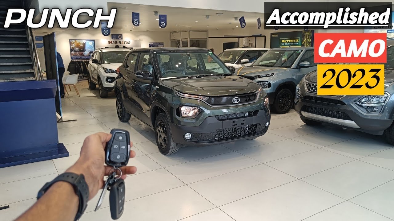2023 Tata Punch Accomplished Camo: Best 5-Star Rated Micro SUV Under 7.75 Lakhs