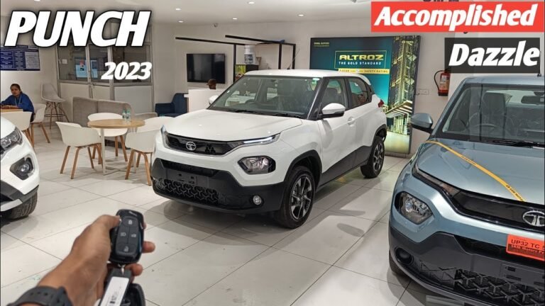 2023 Tata Punch Accomplished Dazzle Review: Price, Mileage, and Features of the 5-Star Safety Rated Micro SUV
