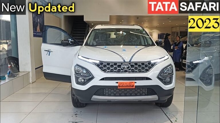 2023 Tata Safari Facelift Review: New Features and Major Updates Explored
