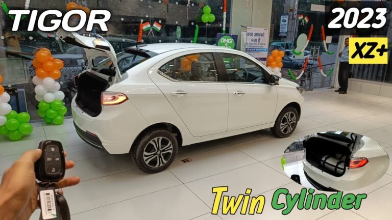 2023 Tata Tigor XZ+ iCNG: Price, Features, and 4-Star Safety Rating Review