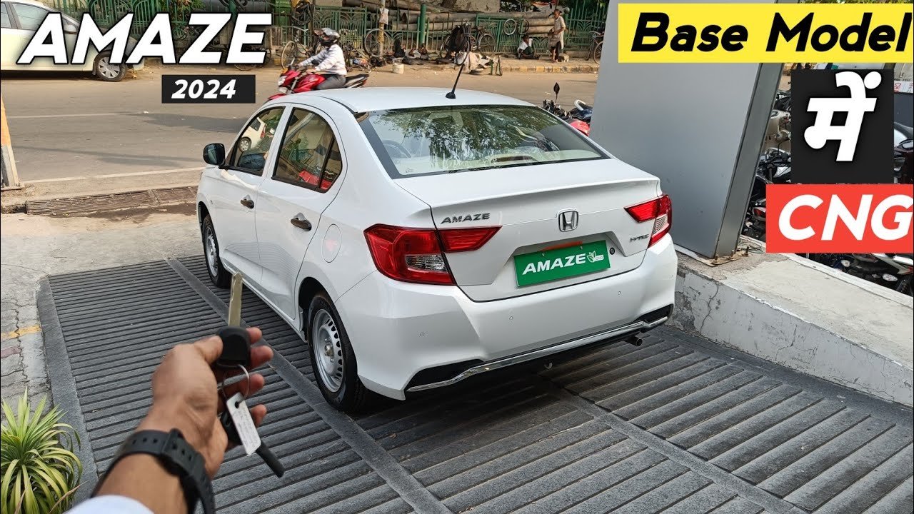 2024 Honda Amaze Base Model E CNG: Price, Features, and Review
