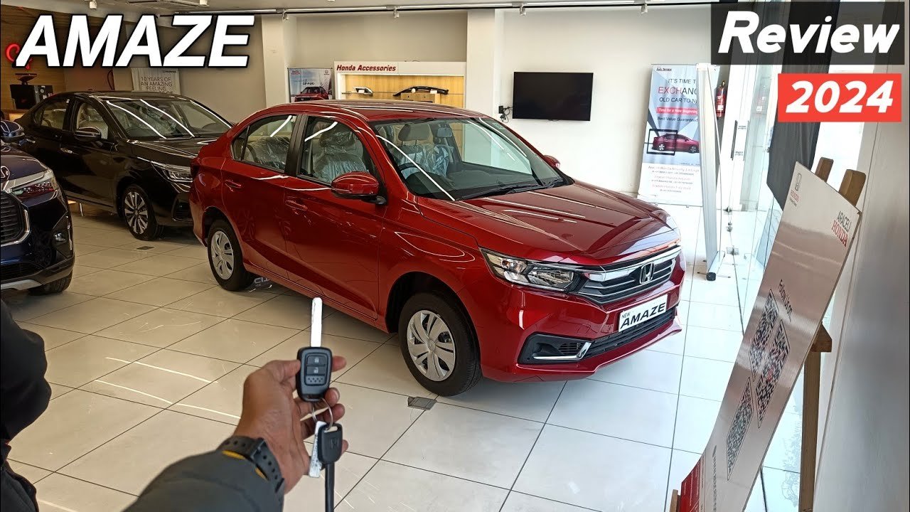 2024 Honda Amaze S Mid Variant Review: Price, 4-Star Safety Rating, and Features