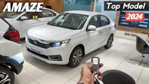 2024 Honda Amaze VX Top Model Review: Price, Features, and Performance Details
