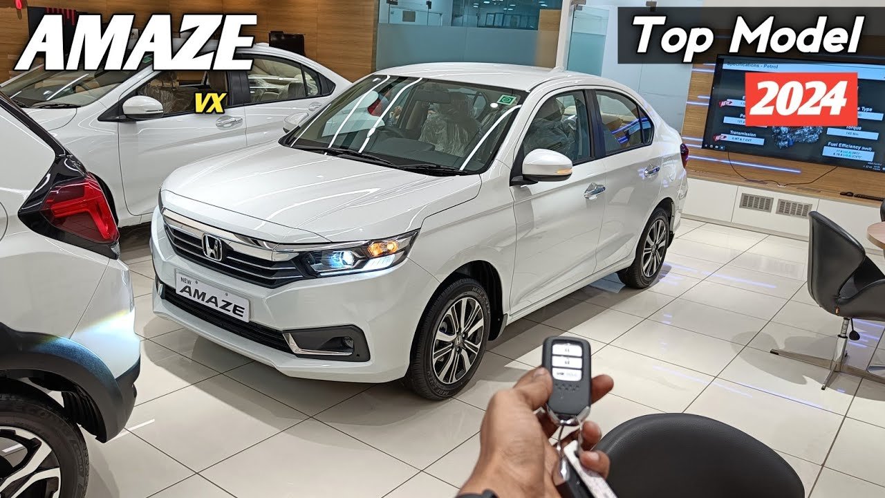2024 Honda Amaze VX Top Model Review: Price, Features, and Performance Details