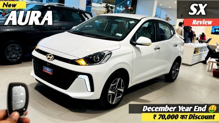 2024 Hyundai Aura SX Review: Features and Specifications of the Second Top Model