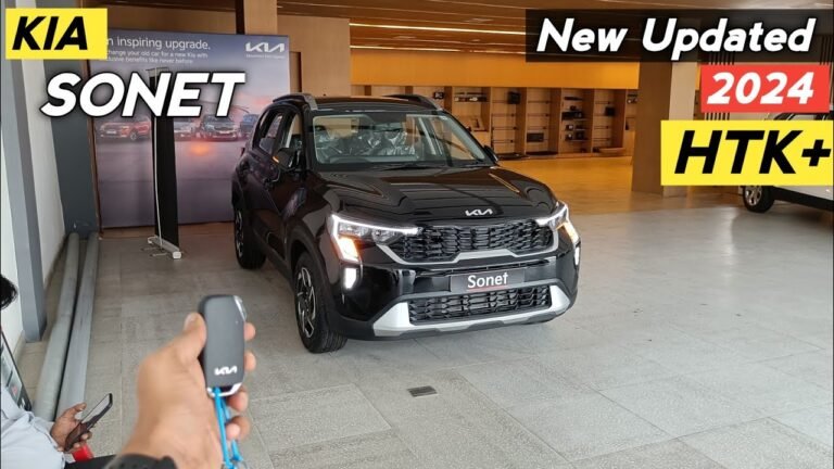 2024 Kia Sonet HTK Plus: Price, Features, and Detailed VFM Variant Review