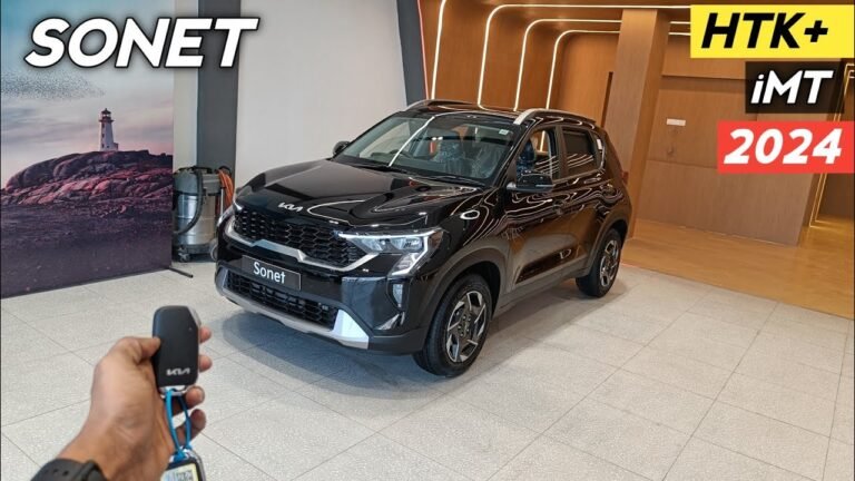 2024 Kia Sonet HTK+ Turbo iMT Review: Price, Features, and Performance Details