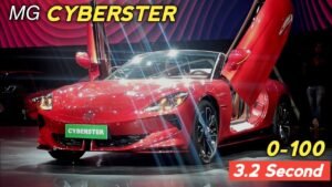 2024 MG Cyberster: JSW & MG’s Upcoming 2-Seater Convertible EV Sports Car