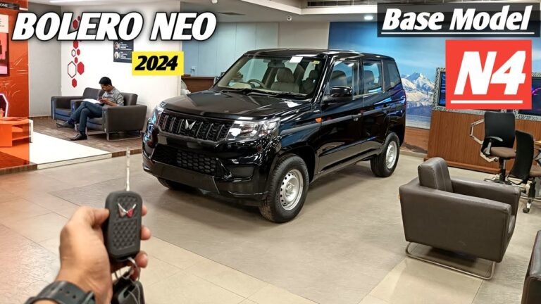 2024 Mahindra Bolero Neo Base Model: Price, Features, and Review of the 7-Seater SUV