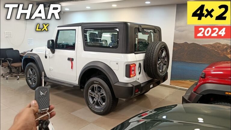 2024 Mahindra Thar RWD (4×2) Price, Features, and Review