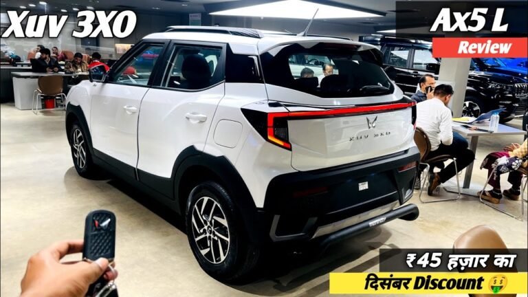 2024 Mahindra XUV 3XO AX5 Luxury Review: Features, Price, and Comparison