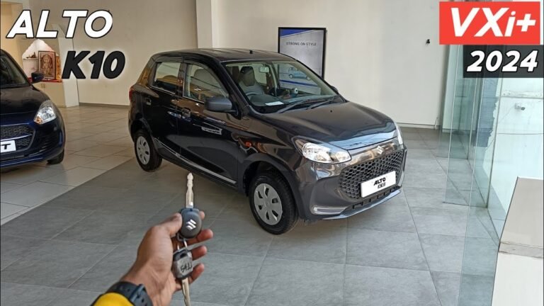 2024 Maruti Suzuki Alto K10 VXi Plus Review: Price, Features, and Performance