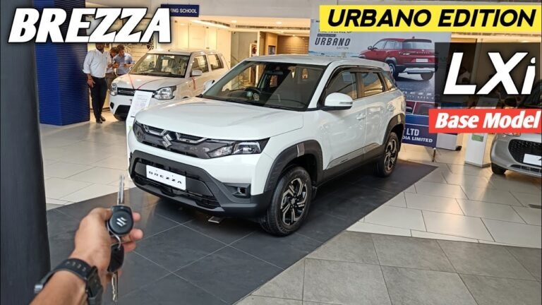 2024 Maruti Suzuki Brezza LXi Urbano Edition: Base to Top Features for ₹15,000