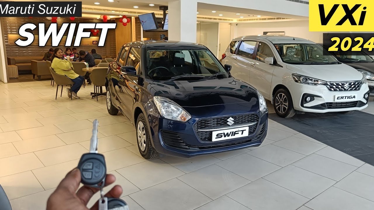 2024 Maruti Suzuki Swift VXi Review: Real-Life Test, Features, and Pricing