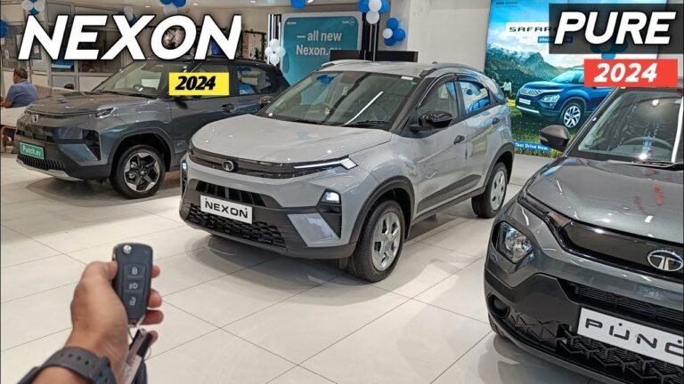 2024 Tata Nexon Pure: Price, Features, and 5-Star Safety Rating SUV Review
