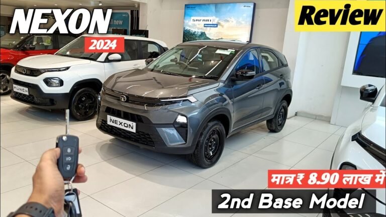 2024 Tata Nexon Second Base Model: Price, Features, and 5-Star Safety Review