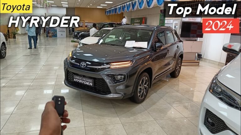 2024 Toyota Hyryder V Neo Drive Review: Features, Price, and Performance