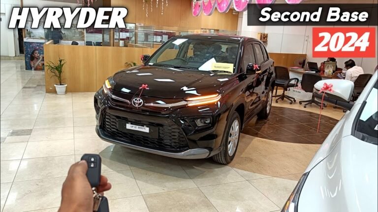 2024 Toyota Urban Cruiser Hyryder S Variant: Price, Features, and Review