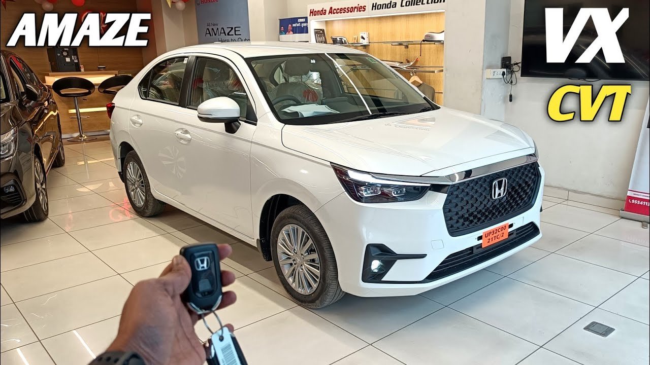 2025 Honda Amaze VX CVT: Price, Features, and Detailed VFM Variant Review