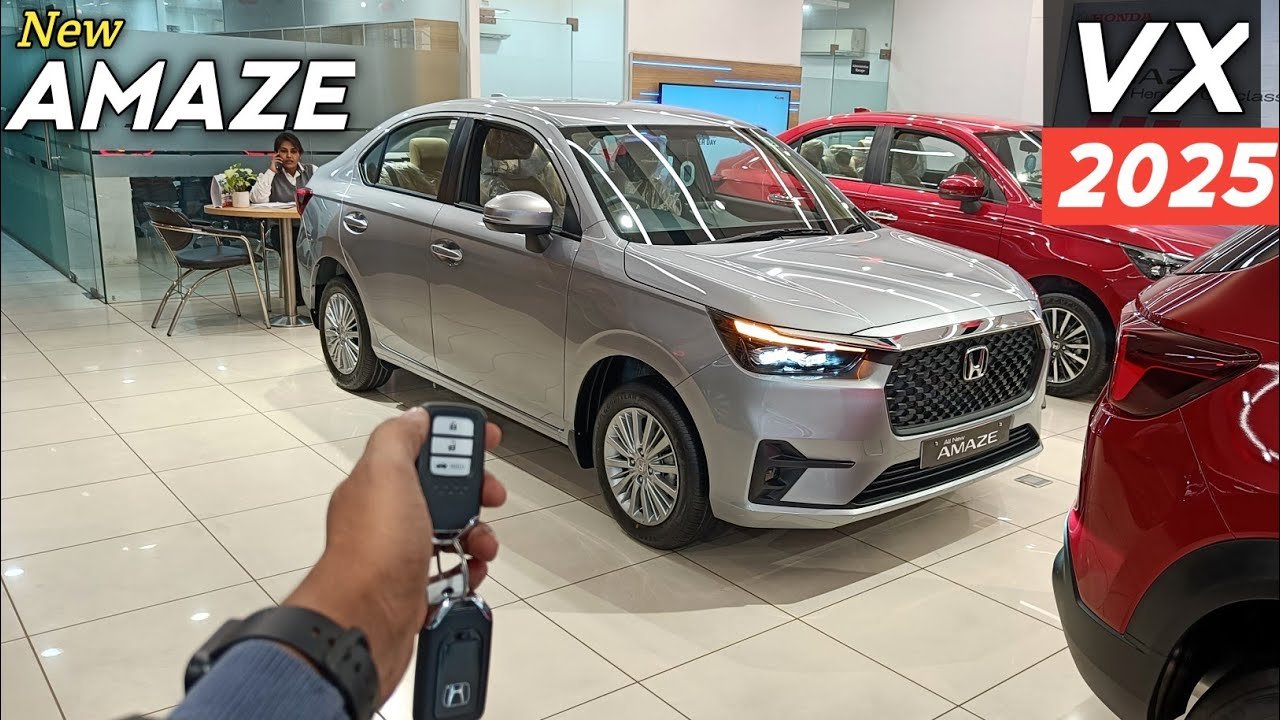 2025 Honda Amaze VX: Price, Features, and Most VFM Variant Review